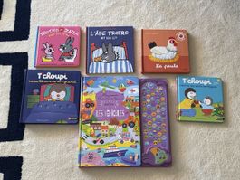 7 French Children's Books, Good Condition