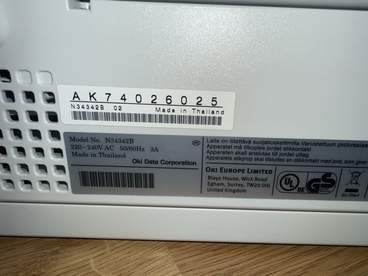 Oki Drucker: Oki Drucker C332 – Gebraucht aus Jona von Diwe92 1