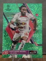 Christopher Nkunku 2022 Topps Finest UCC Green Speckle /125