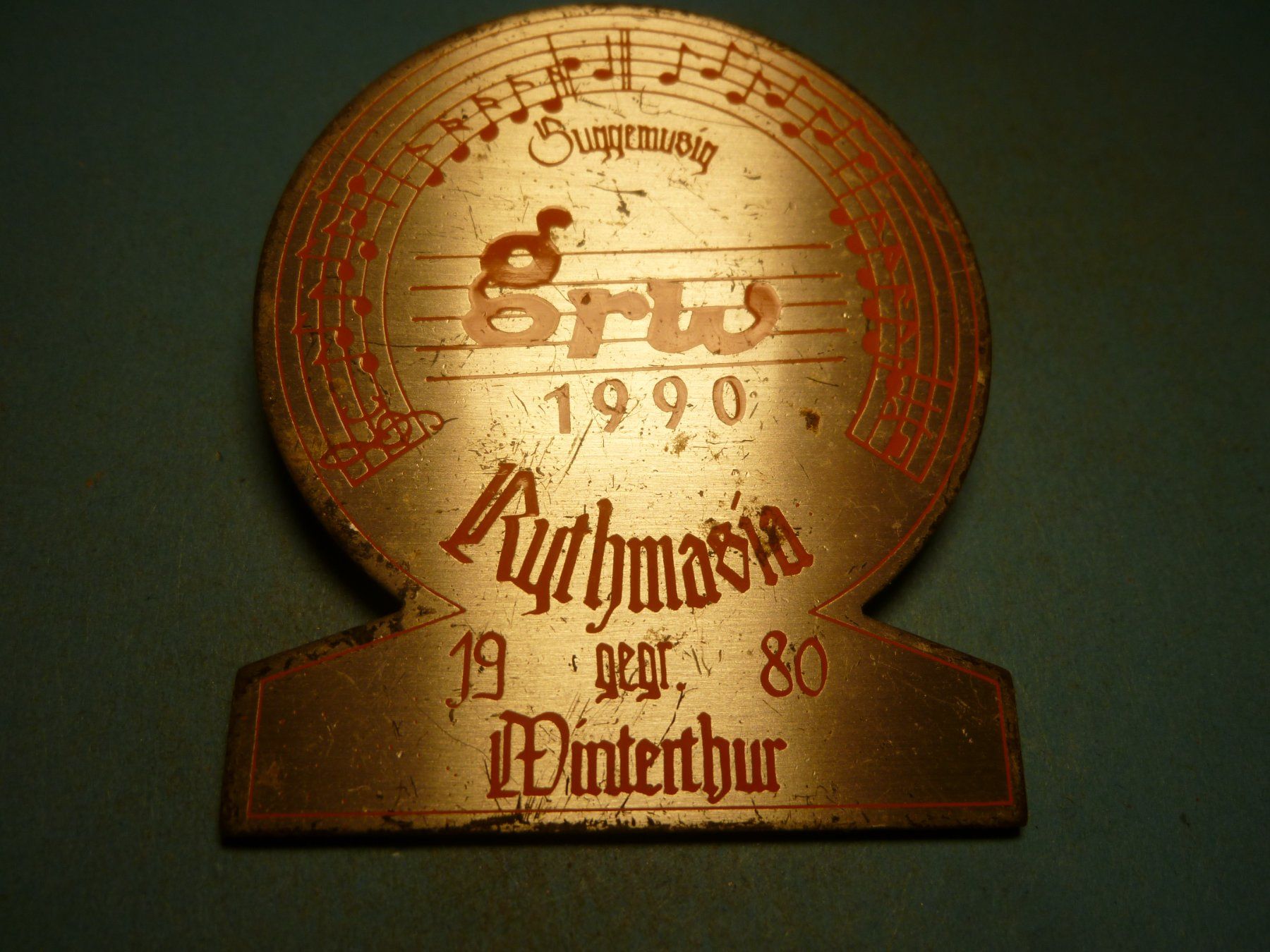 Plaketten & Abzeichen: WINTERTHUR 1980 SILBER – Gebraucht aus Ried (Muotathal) von Mandarin02