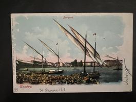 AK   1905 Genf Barques Künstlerkarte    (G3278)