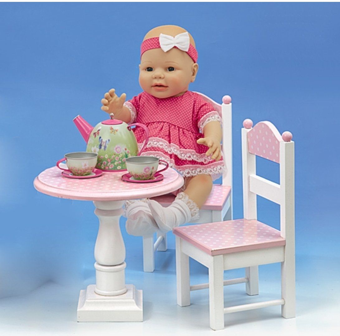 Our Generation Giocattoli: PUPPEN SITZGARNITUR OUR GENERATION TISCH + 2 STUHLE – Nuovo (secondo la descrizione) da Reutigen venduto da nikolka01 1