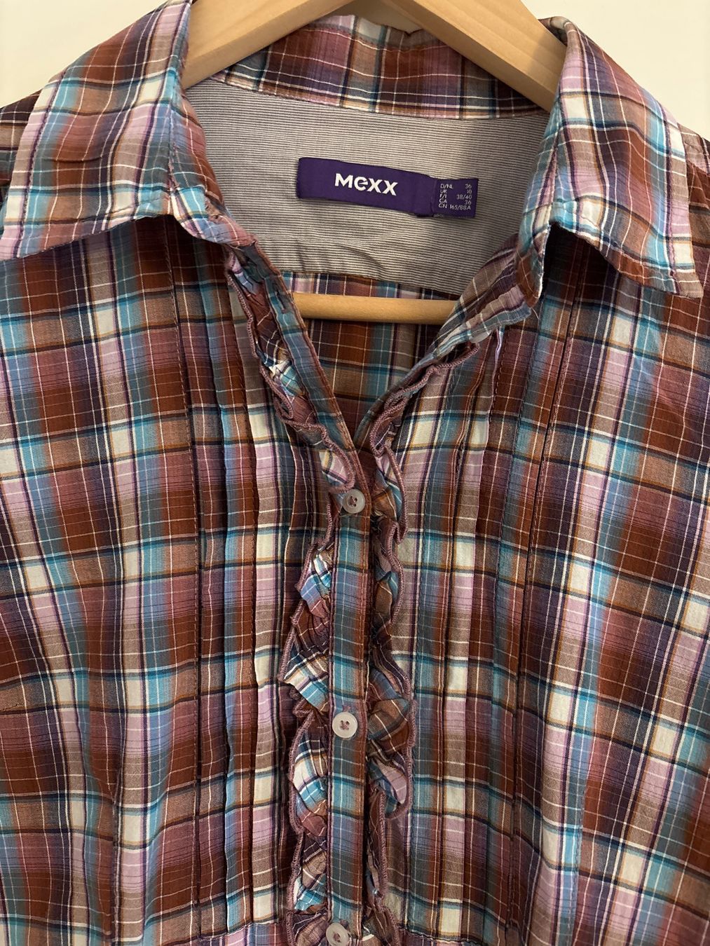 Mexx Blusen: Mexx Damenbluse kariert Gr. 36 – Gebraucht aus Wittnau von soufriere 1