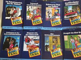 Stefan Wolf TKKG Jugendbücher 8 Stücke guter Zustand