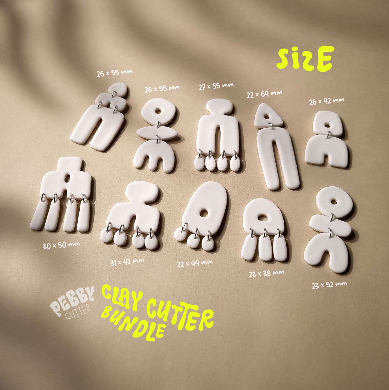 Kit bricolage: Fimo Ausstecher, Polymer Clay Cutter, Ausstecher Set Nr.3 – Nuovo (secondo la descrizione) da Embrach venduto da PebbyCutter 2