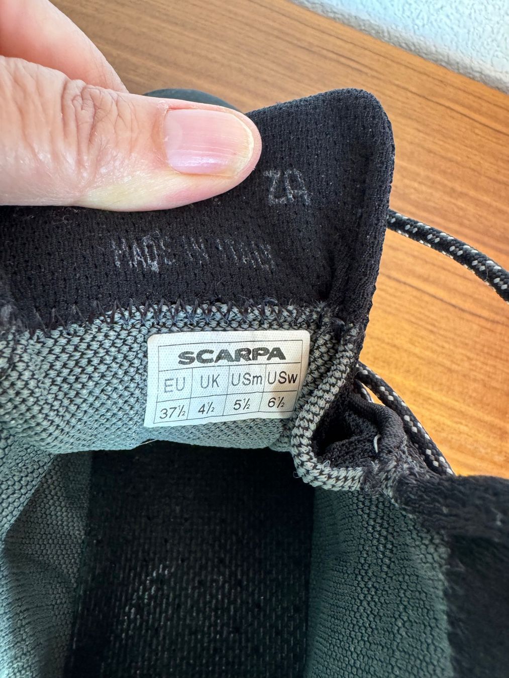 Scarpa Scarpe da uomo: Scarpa Wanderschuhe Gr. 37.5 – Usato da Kirchdorf AG venduto da coco123 3