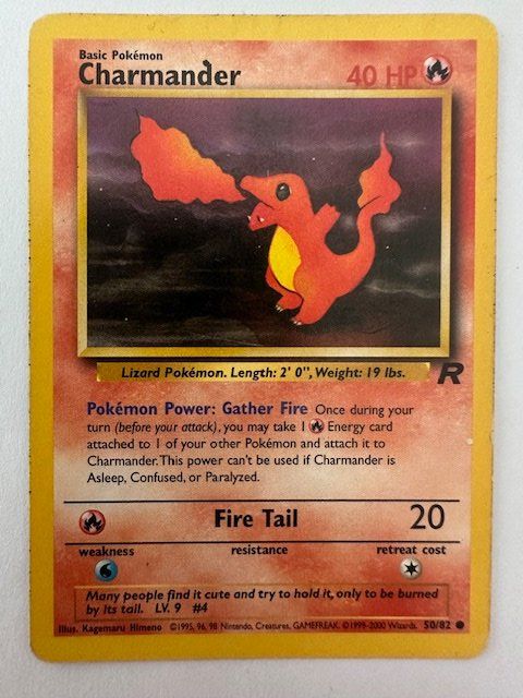 Pokémon Cartes à collectionner: Charmander - Pokemon - Team Rocket – D'occasion à Nussbaumen AG par Bika-Shop