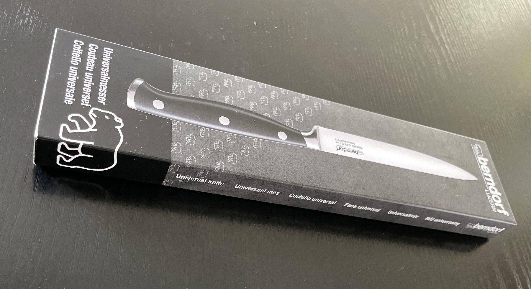 Berndorf Coltelli da cucina: Universalmesser BERNDORF Messer Universal Küchenmesser – Nuovo e nell'imballaggio originale da Oftringen venduto da allesmeins 1
