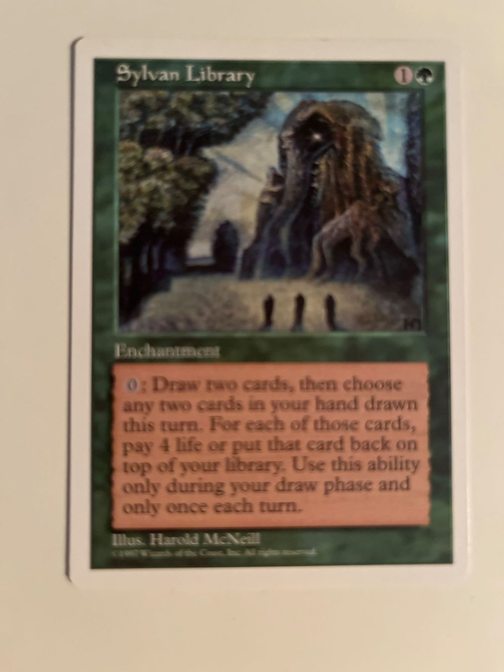 Magic The Gathering Cartes à collectionner: 1 x Sylvan Library - Magic: The Gathering - MtG – D'occasion à Kriens par Shadi1980