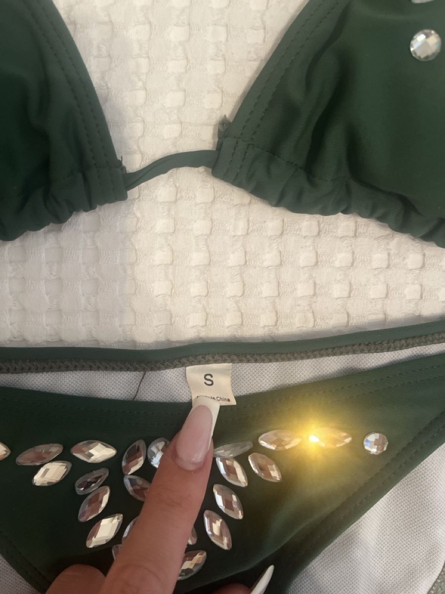 Badekleider & Bikinis: Bikini dunkelgrün Grösse S – Neu (gemäss Beschreibung) aus Arch von sibylle.anne 3