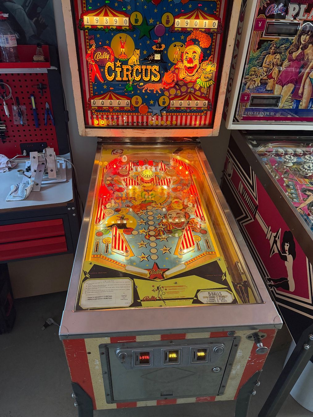 Flipper: Circus EM – Usato da Oberwil BL venduto da jones-oli 7