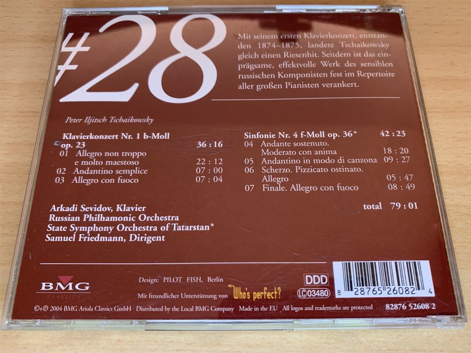 CD: Best of Classics Vol.28 - Tchaikovsky – Usato da Rikon im Tösstal venduto da Alpenmutz 1