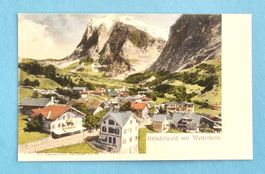 Grindelwald - Dorfansicht - Wetterhorn