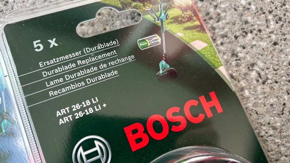 Rasentrimmer Bosch (Akku) inkl Ersatzmesser Kaufen auf Ricardo