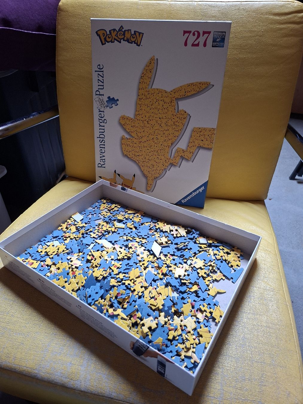 Ravensburger Puzzle: Puzzle Ravensburger Pokémon Pikachu 727 pièces  – Usato da Evilard venduto da emi_r6cd 2