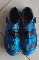 Fahrradschuhe Shimano blau Grösse 46