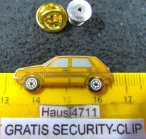 VW GOLF PTT AUTO LOGO PIN ENAMEL MIT SECURITY-CLIP VINTAGE