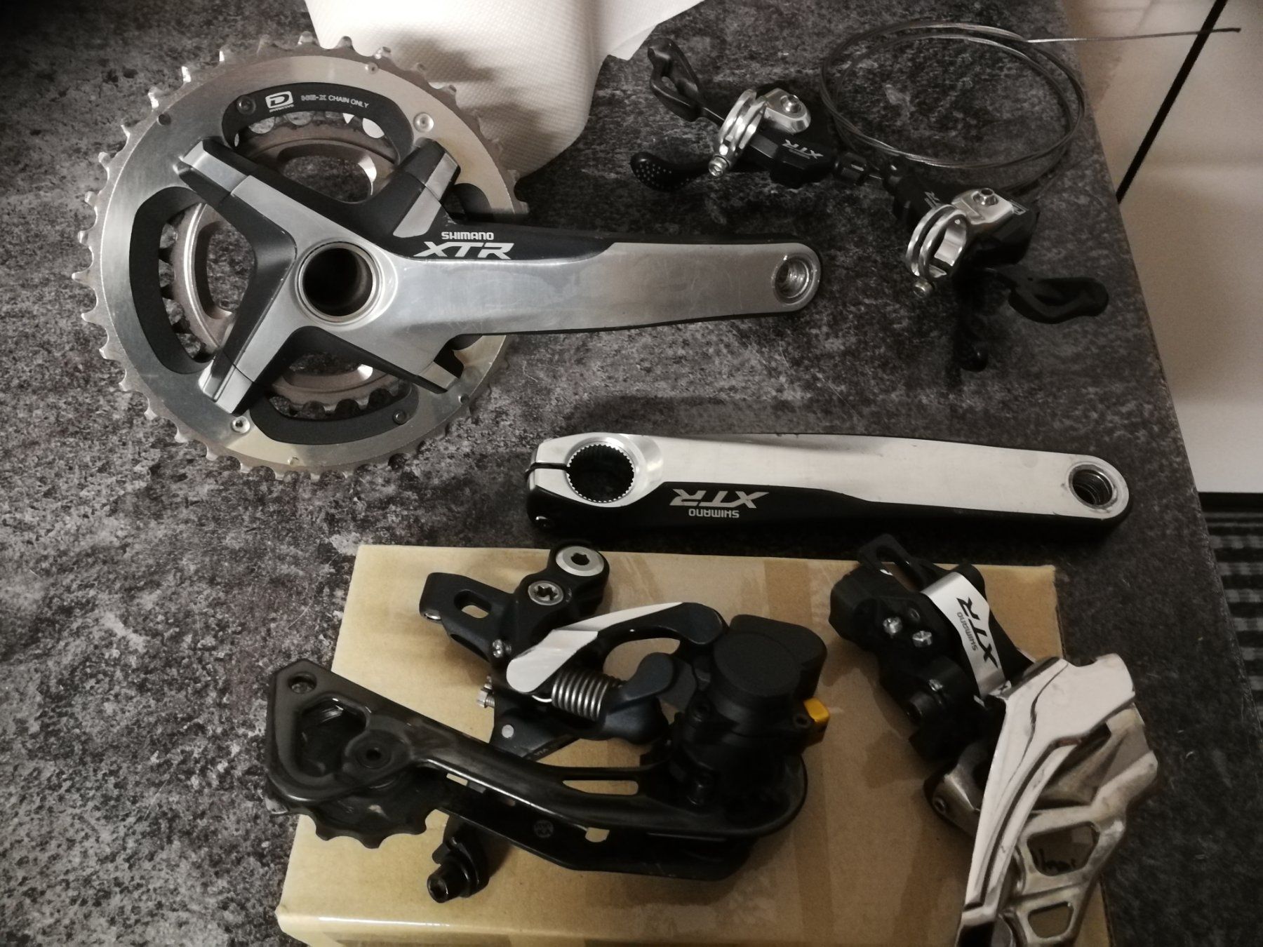 Shimano Pezzi di ricambio: Shimano XTR 2x10 gruppe – Usato da Bosco Luganese venduto da svi_vv9w 1
