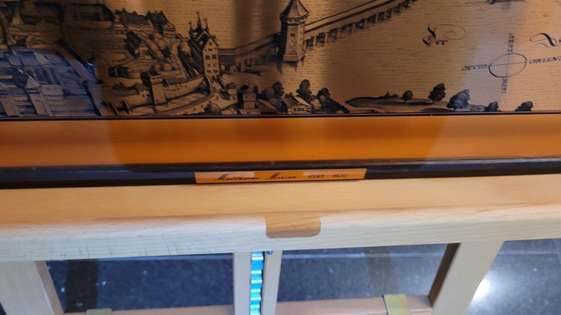 Incisioni: ** MERIAN MATTHAEUS, Kupferstich Luzern ** – Usato da Luzern venduto da Luzern1 4