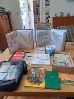 Briefmarkensammĺung diverses Material
