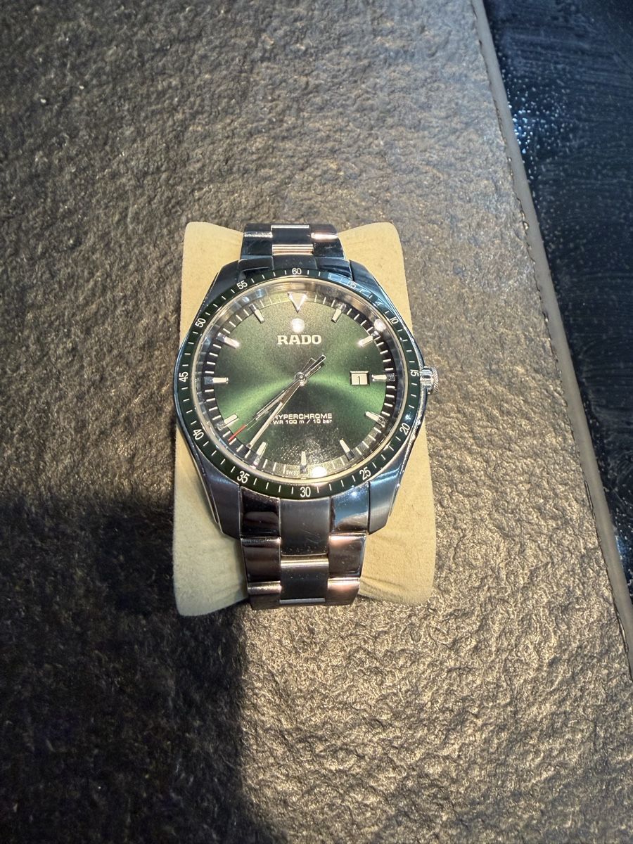Rado Orologi: Rado HyperChrome Stahl Grün – Nuovo (secondo la descrizione) da Grenchen venduto da lyn_8w2w 1