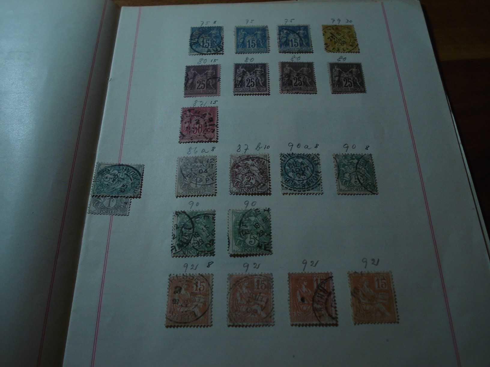 Tous les timbres: Lot alte Briefmarken Frankreich – D'occasion à Niederwil AG par morostahu 1