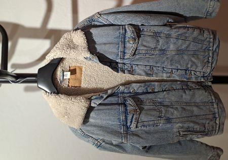 Veste en jean doublée chaude