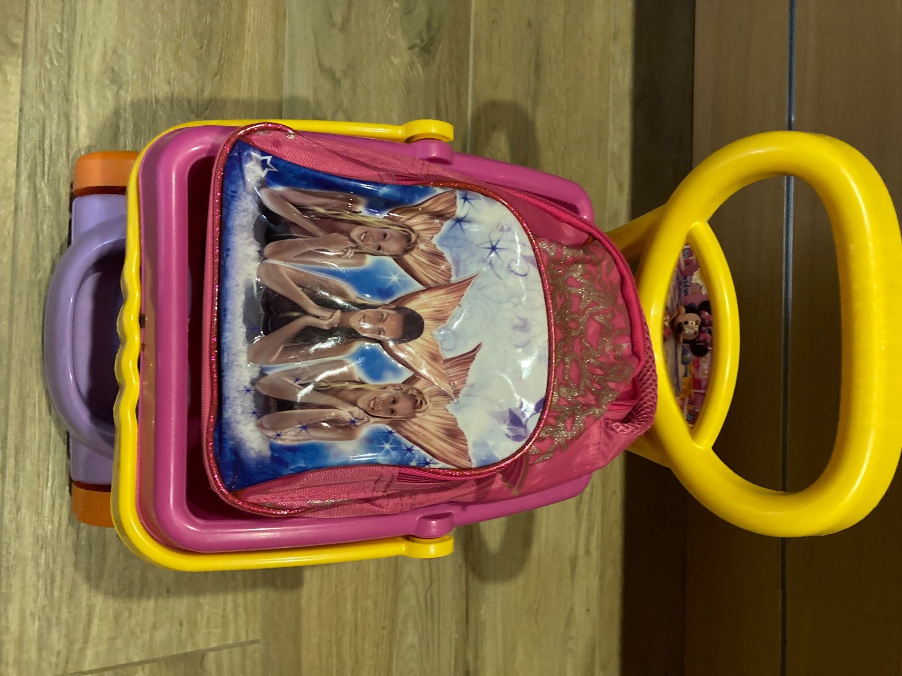 Disney Jouets: Kinder Einkaufswagen und Backpack Pink – D'occasion à Ettingen par mis_68gg 3