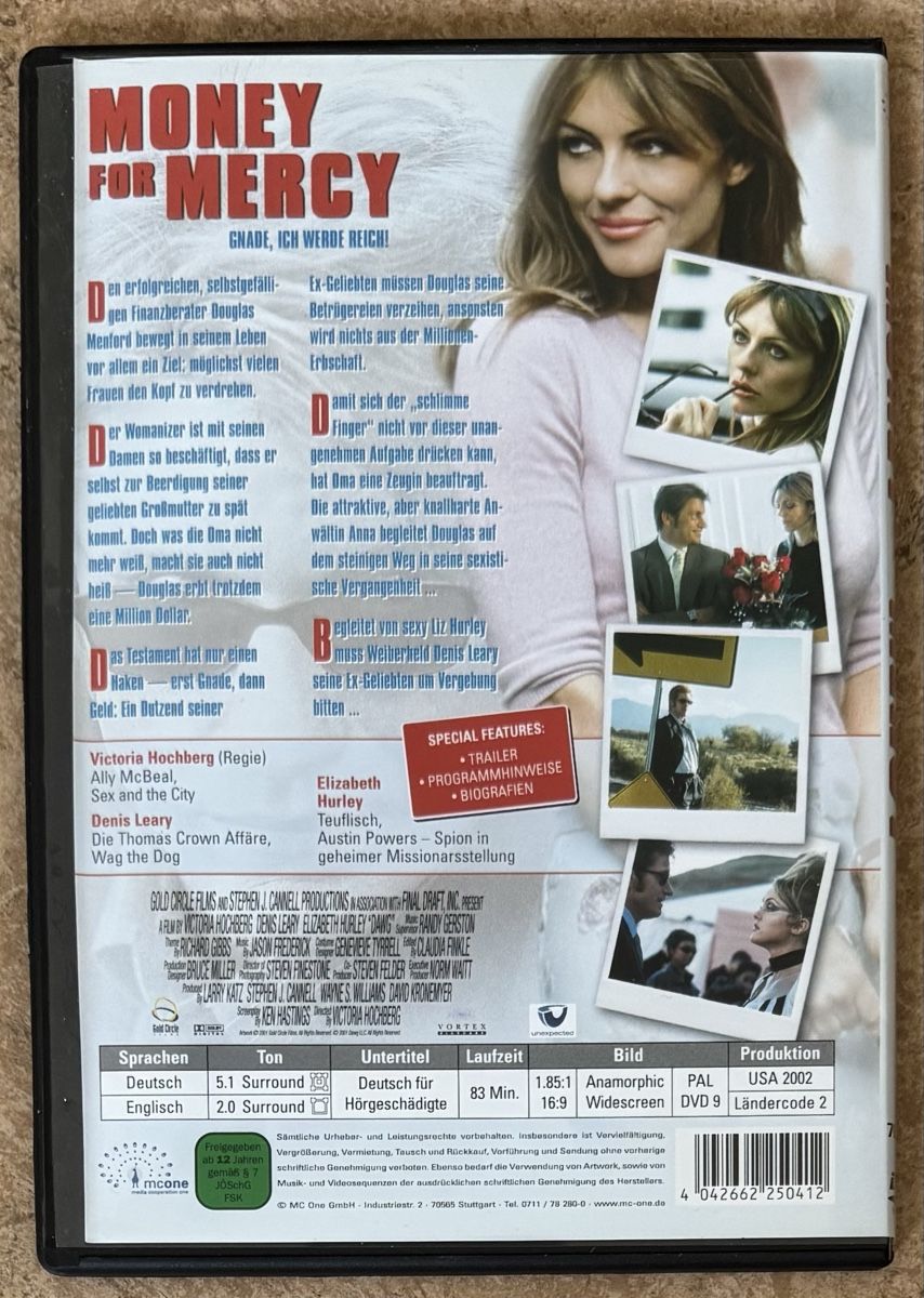 Tutti i DVDs: MONEY FOR MERCY – Nuovo (secondo la descrizione) da Dietikon venduto da AndreaSch01 1