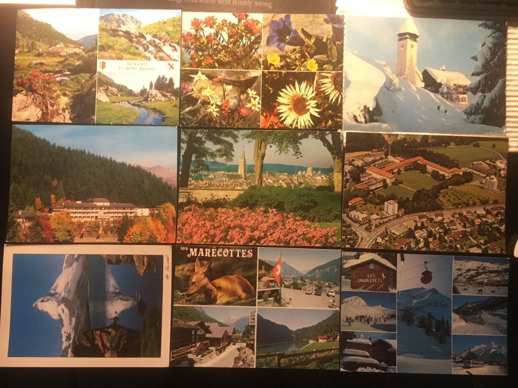 Cartoline postali: 9x ancienne carte Postale Postkarten CH – Usato da Grand-Lancy venduto da Dany1973