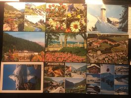 9x ancienne carte Postale Postkarten CH