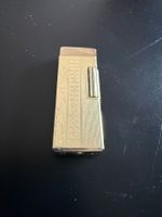 Goldfarbiges Feuerzeug, Vintage Look