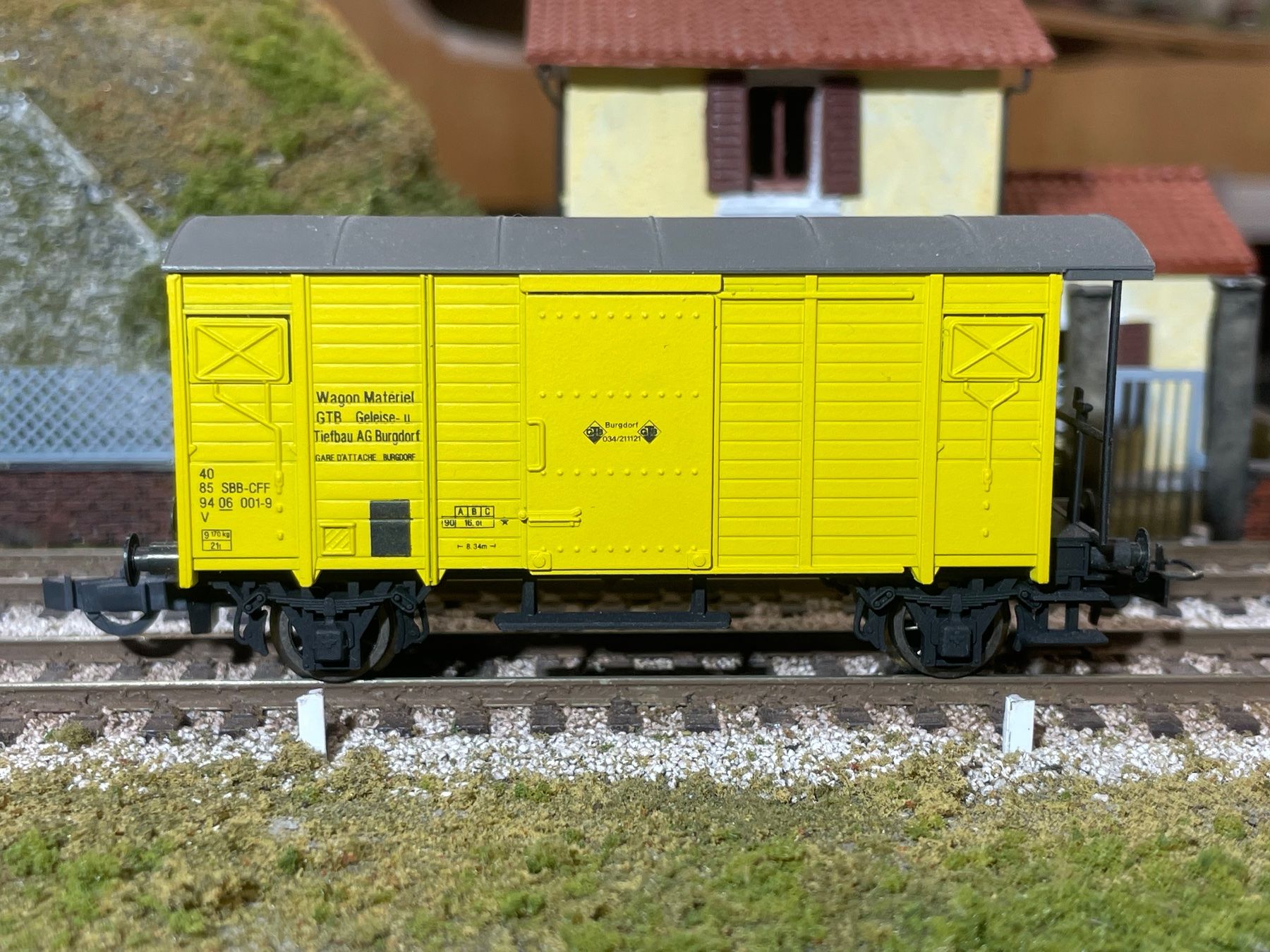 Born Modellini di ferrovie: AKU / evt. Born ?, GTB Güterwagen K2 – Nuovo (secondo la descrizione) da Krummenau venduto da ferrotech