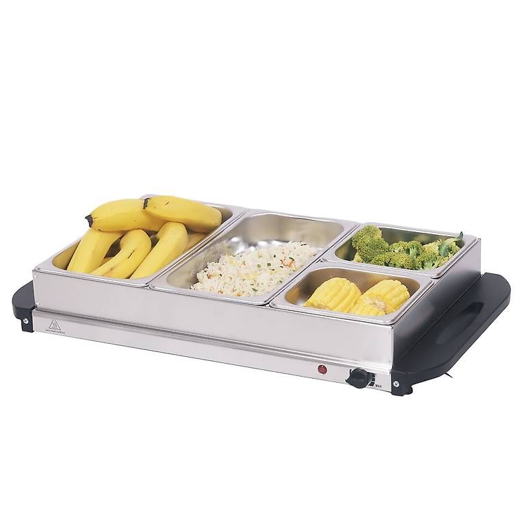 Elettrodomestici da cucina: Speisewärmer mit 4 Behältern – Usato da spreitenbach venduto da Acmc 2