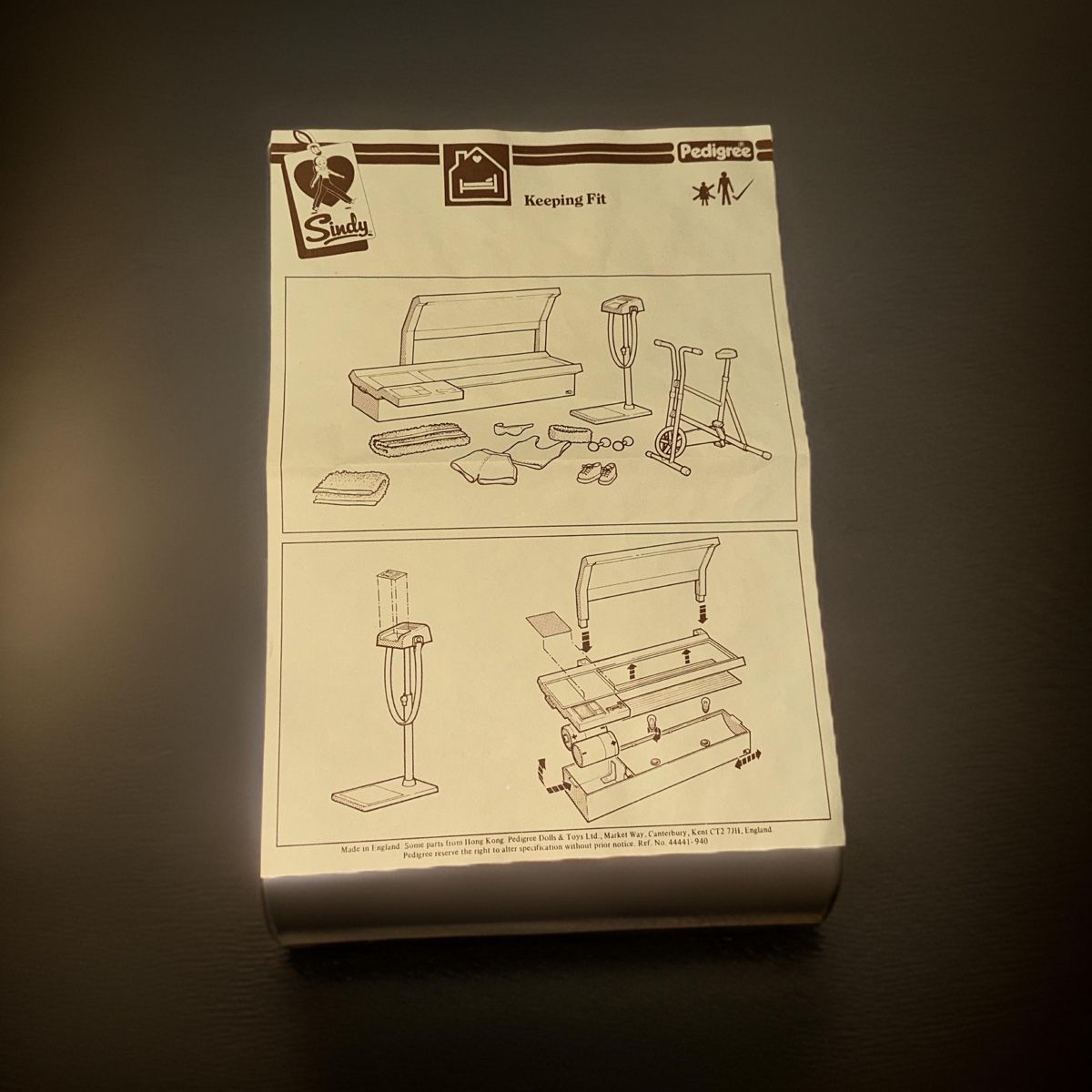 Giocattoli: RAR - neu Sindy 1984 Fitness Studio mit Originalverpackung – Nuovo (secondo la descrizione) da Nebikon venduto da Bogdan_Antikes 6
