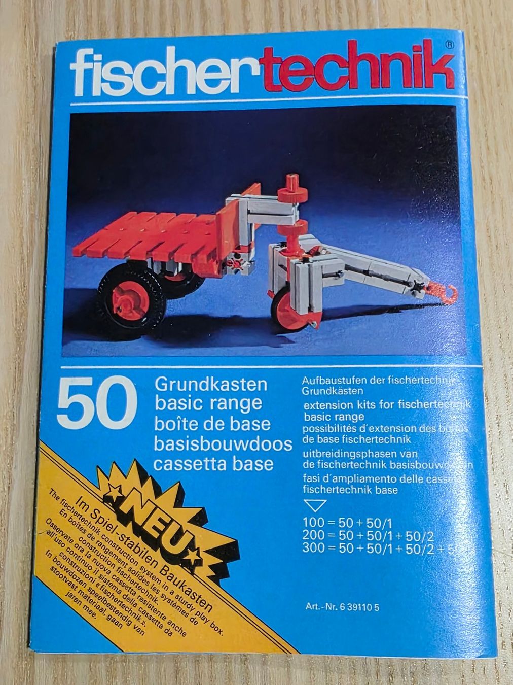 Fischer Kit di costruzioni: Fischertechnik Fischer Technik 50  Baukasten – Usato da Stein SG venduto da nxr_vzv9 3