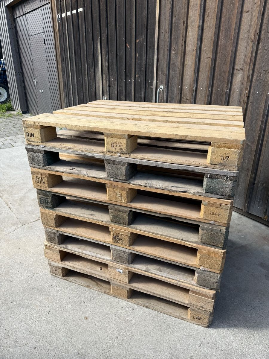 Pallets: Paletten 100cm x120cm  – Usato da Märstetten venduto da Lehnik 4