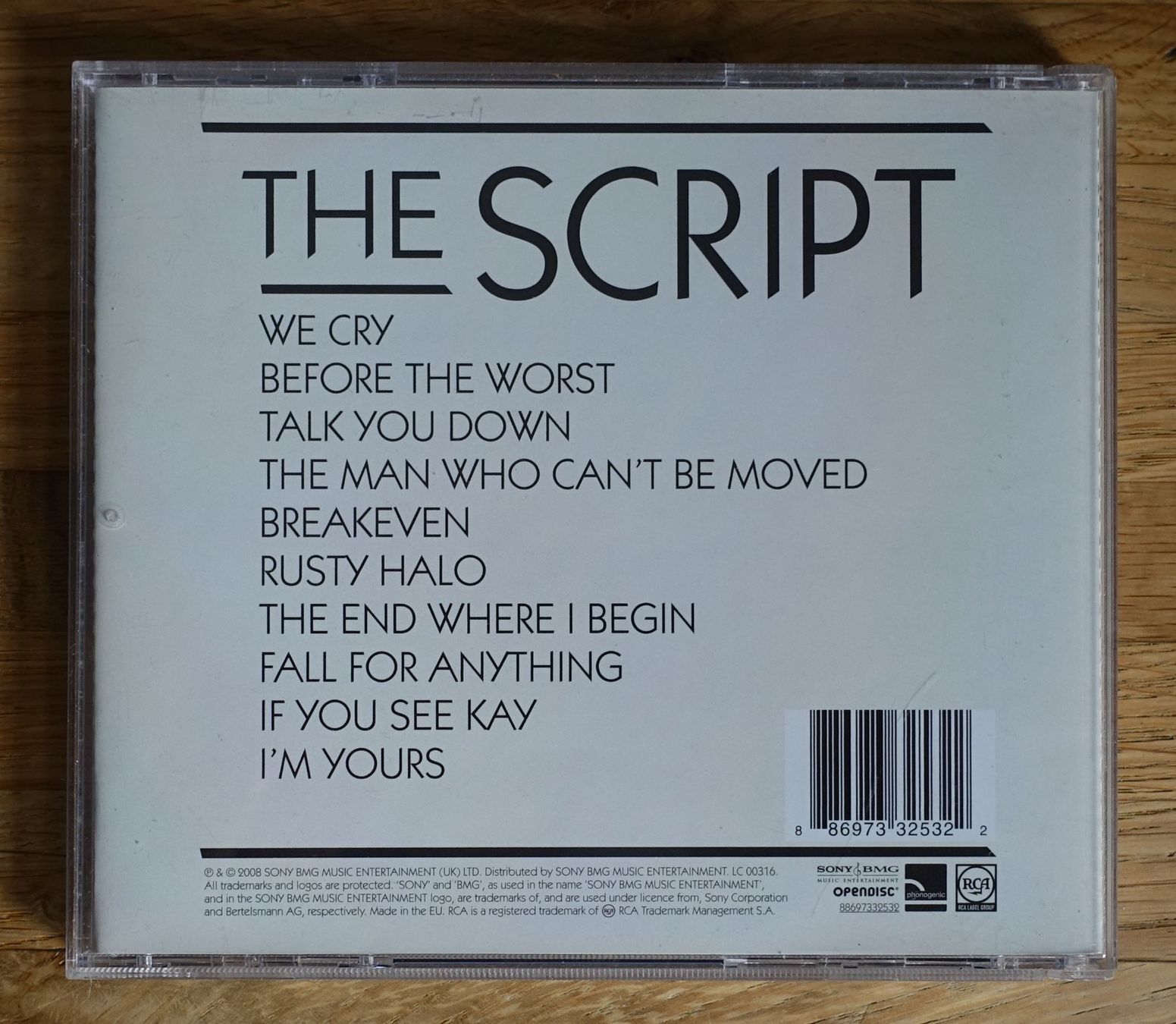 CDs: The Script - D9 – Gebraucht aus Sessa von discoverymedia 1