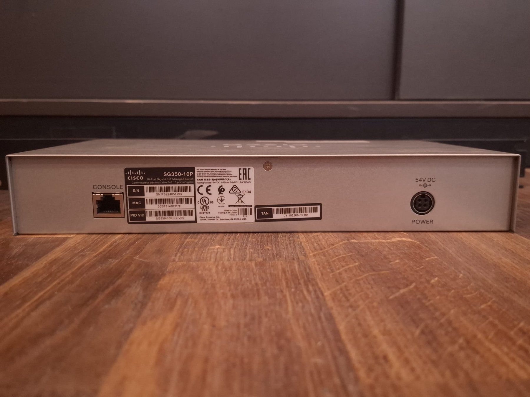 Cisco Hubs & Switches: Cisco SG350-10MP PoE Managed Switch – Gebraucht aus Effretikon von lichtundmusik_GmbH 2