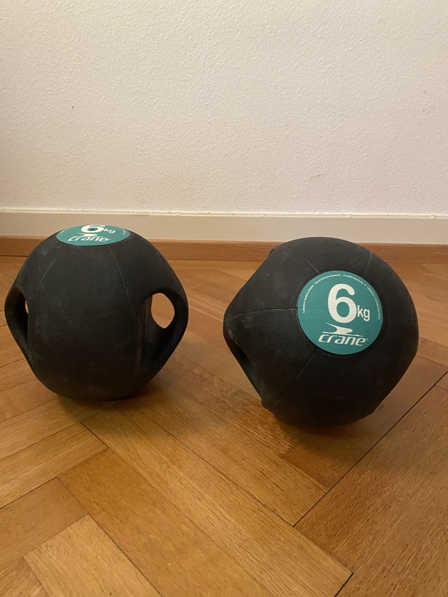 Manubri & Pesi: Hantel Gewichte Ball 6kg – Usato da Olten venduto da sportwelt 1