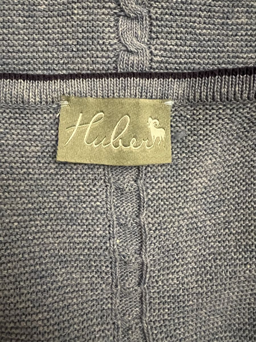 Giacche: Huber Strickjacke, hellblau, Gr. 36 – Usato da Basel venduto da Ksjusha 4