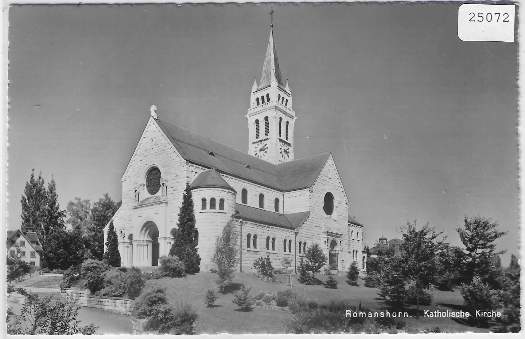 Ansichtskarten: Romanshorn - Katholische Kirche – Antik aus Ettingen von Kartenplanet
