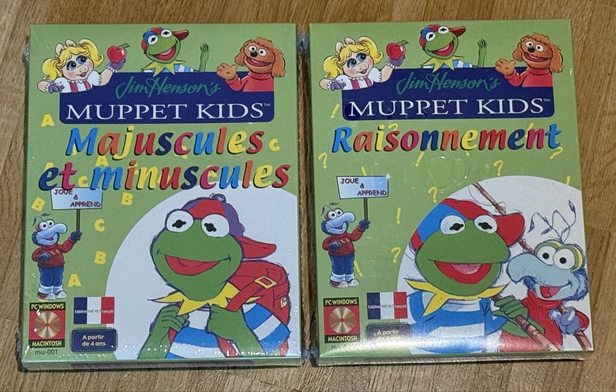 Microsoft Giochi: Sealed • Muppet Kids PC Windows – Nuovo e nell'imballaggio originale da Allschwil venduto da Collector.Shop.Swizz