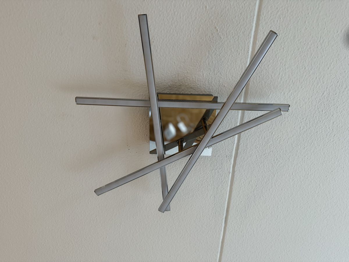 Lampadari & plafoniere: Moderne LED Deckenlampe Chrom Designlampe Wohnzimmerlampe – Usato da Hombrechtikon venduto da Scharan2019