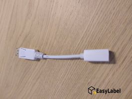 Logilink Mini-DP/DP Adapter, ca 20cm. Lieferung gratis