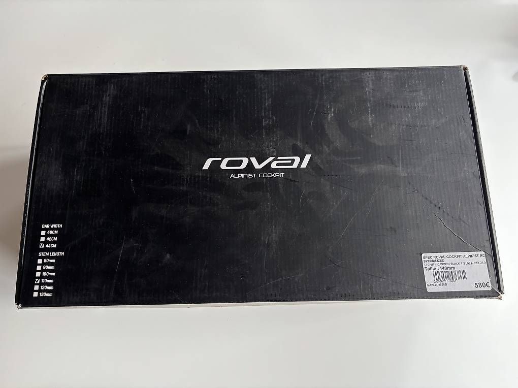 Specialized Pezzi di ricambio: Combo cintre-potence Roval Alpinist – Nuovo e nell'imballaggio originale da Le Landeron venduto da pma_syc2 4