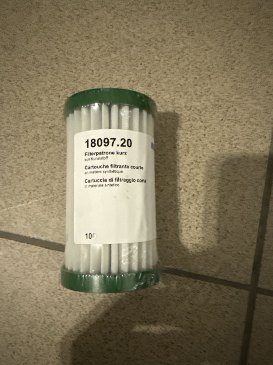 Sanitari: Filterpatrone 18097.20 kurz - Neu, originalverpackt! – Nuovo e nell'imballaggio originale da Biberist venduto da swiss-made