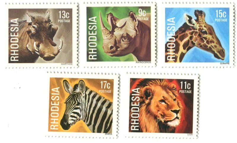Alle Briefmarken: Briefmarken "Tiere". Rhodesien – Neu und originalverpackt aus Basel von Butsch5