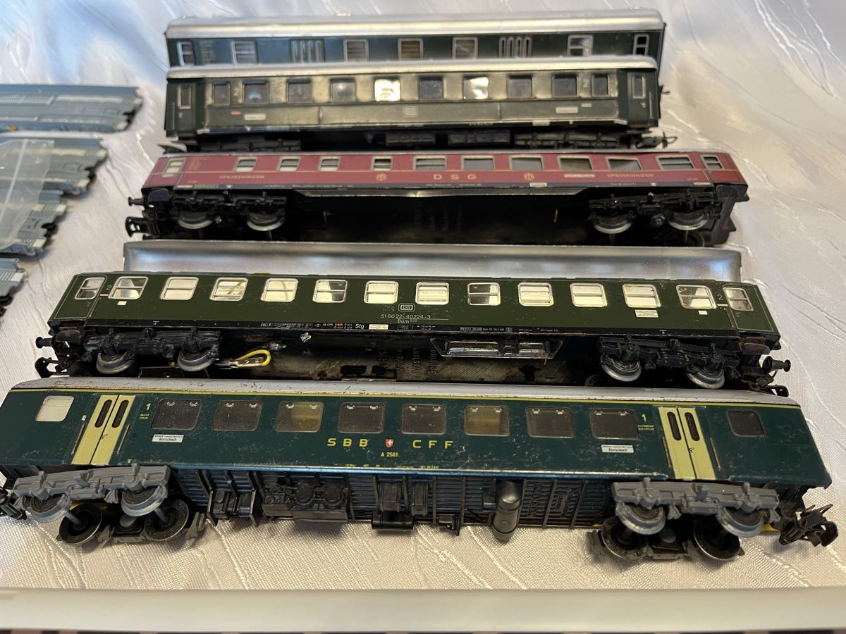 Märklin Modellini di ferrovie: Märklin Personenwagen  – Difettoso da Olten venduto da krabe05 6