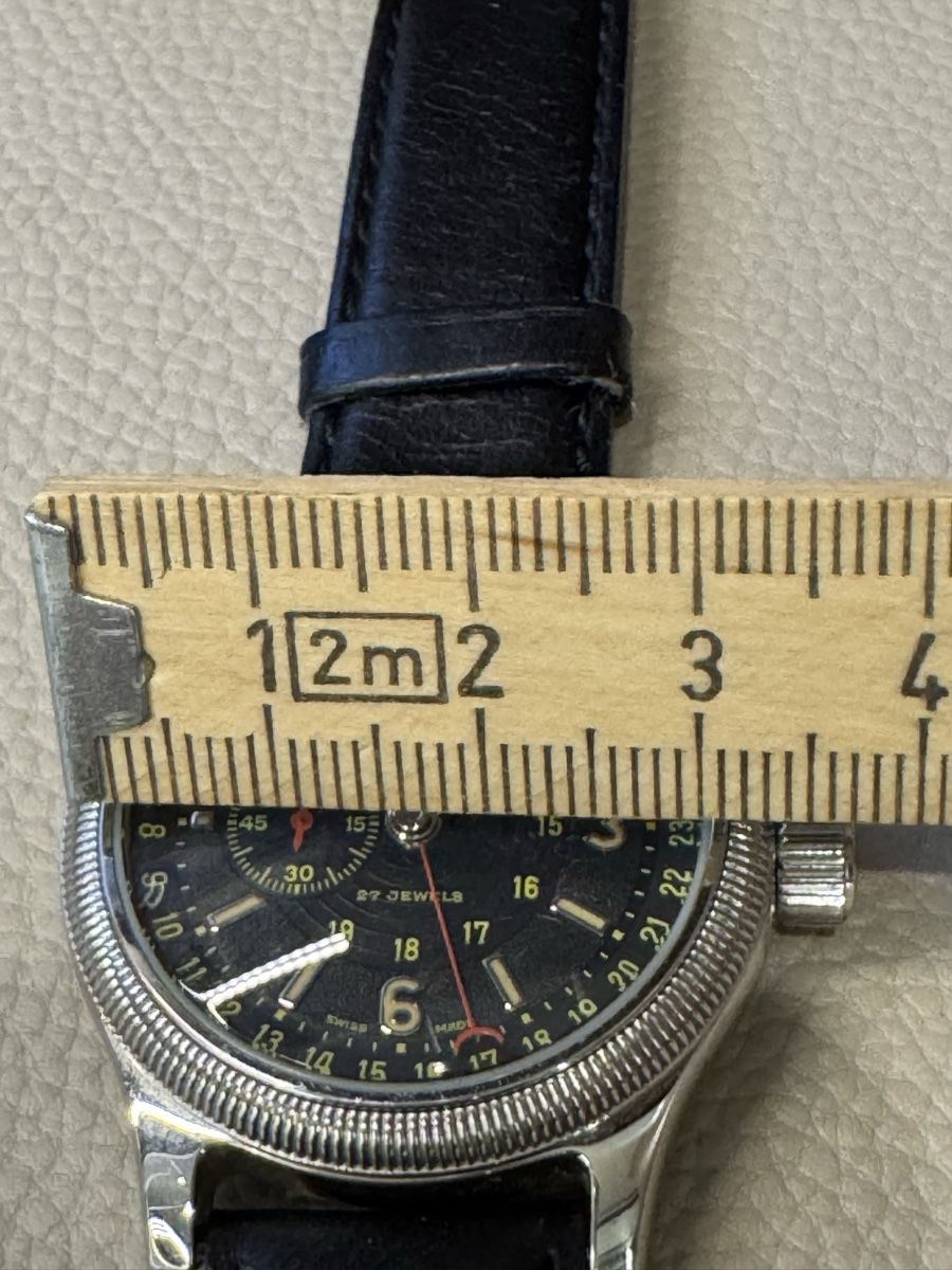 Oris Orologi: Oris Automatic Herrenuhr mit Lederarmband, gute Zustand – Usato da Montévraz venduto da W1965 6
